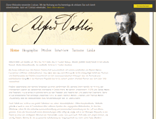 Tablet Screenshot of alfreddoeblin.de